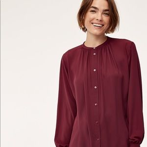 Aritzia 100% silk blouse